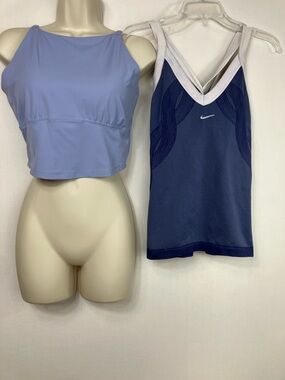 Nike🏃🏽‍♀️🏋🏽 purple ribbon Athletic Tank (+ free lilac Top) *Coupon eligible